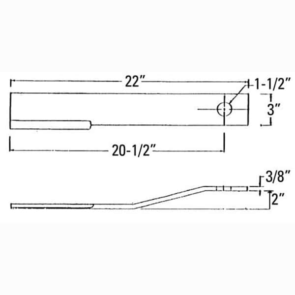 Aftermarket Rotary Cutter Blade 80A52 - main